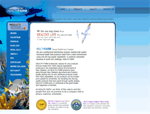 Tablet Screenshot of healthfarm.co.nz